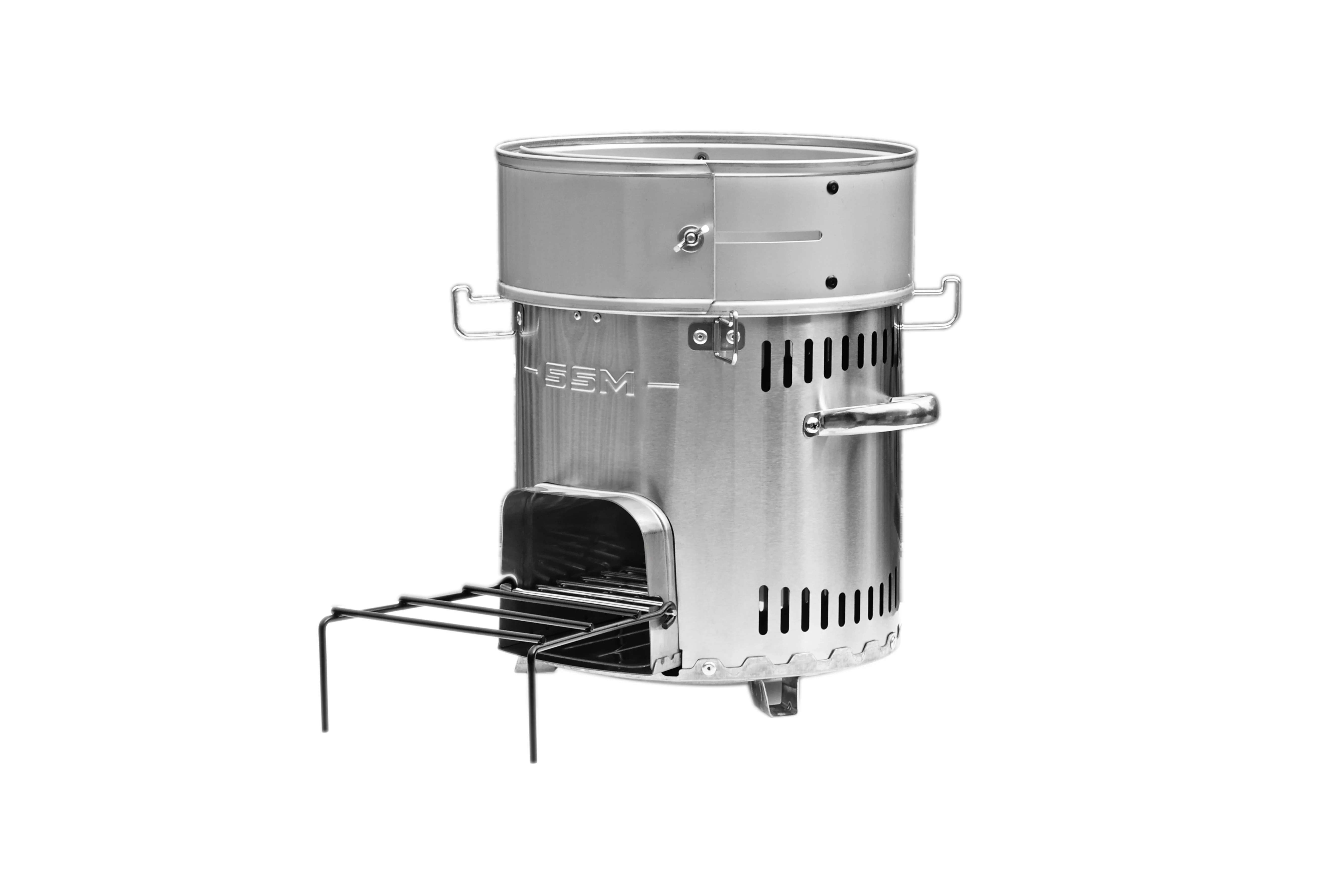 saving 70% fuel & saving 46% cook time wood briquette stove