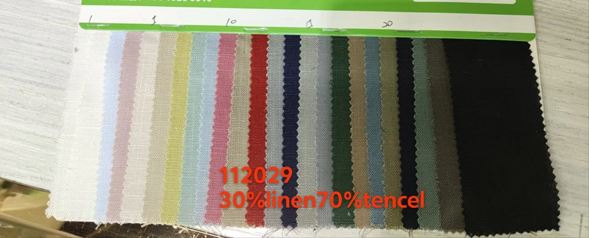 Тенсел и льняная ткань для одежды