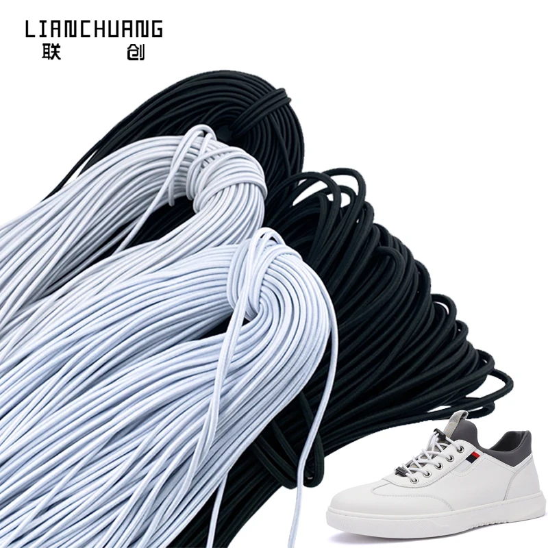 Factory Wholesale1.5mm 2mm 2.5mm 3mm 3.5mm 4mm 5mm  Strong Stretch  Braided Round  Elastic cord