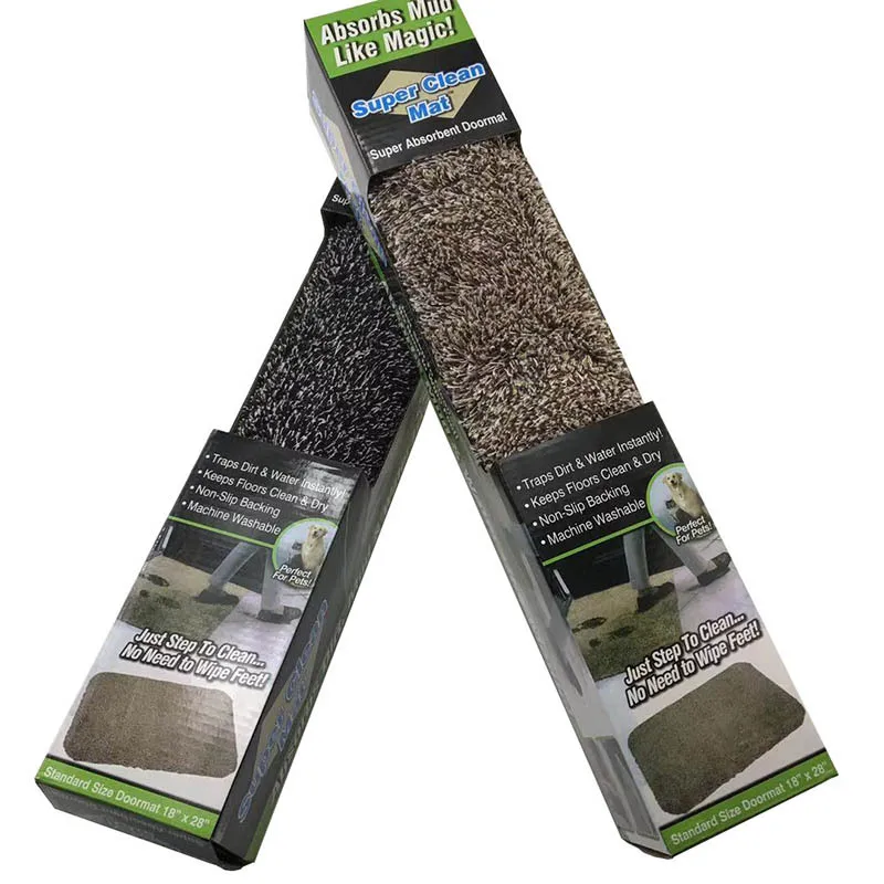 Hot sale Super absorbent Magic clean Entrance door mat indoor pet mat outdoor floor mat absorb mud water doormat