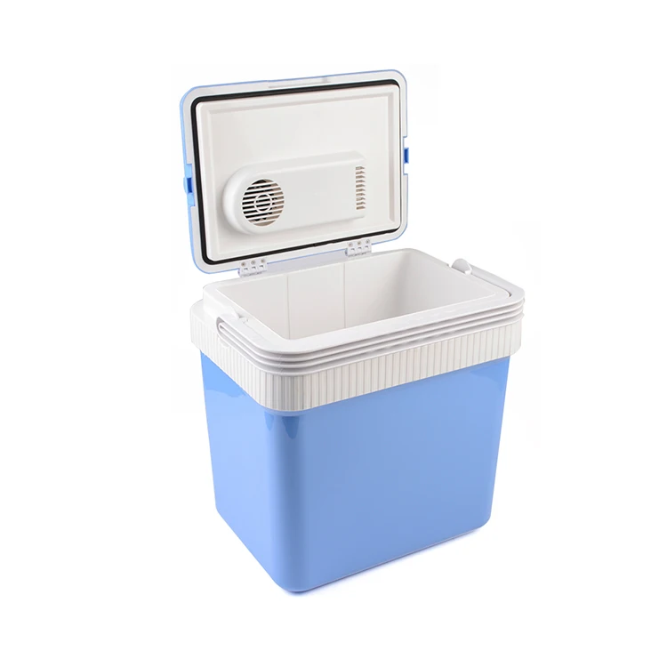  fast cooling 24 liter cooler 12v icebox outdoor portable electric fish ice cool