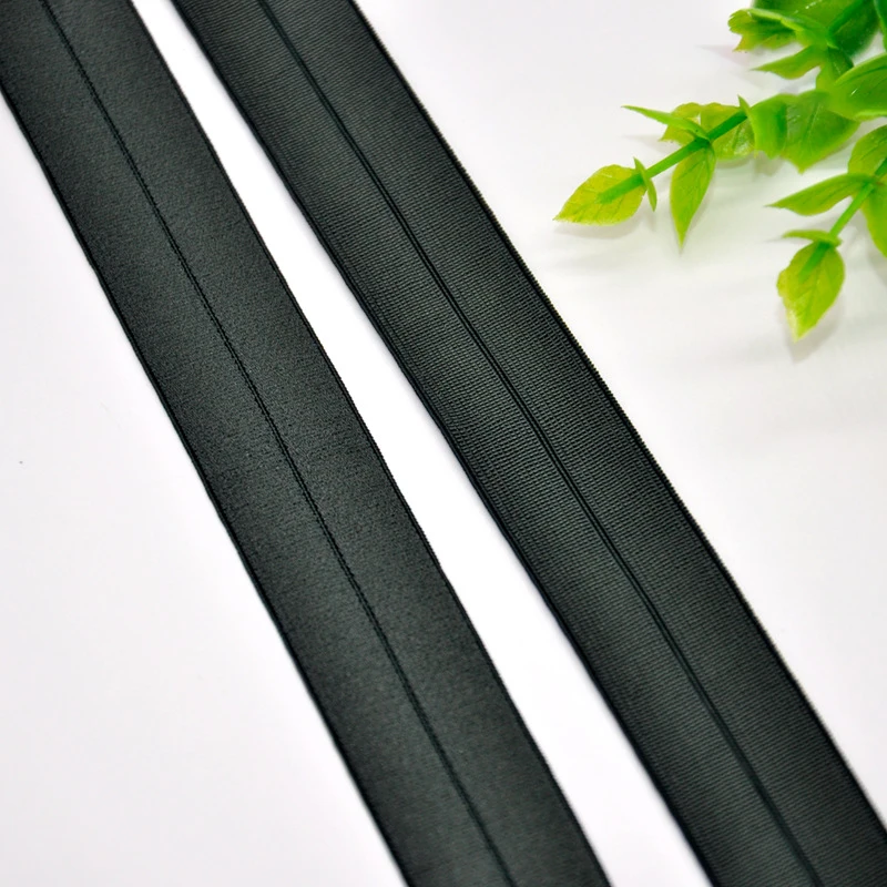 Wholesale Price Nylon Edge Binding Bias Tape Fold Over Elastic Sewing Thread Elastic Side Band Garment Accessories