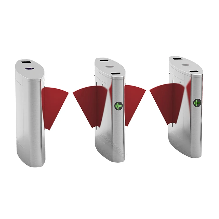 Factory Price Stainless Steel Automatic Access Control Flap Barrier Gate