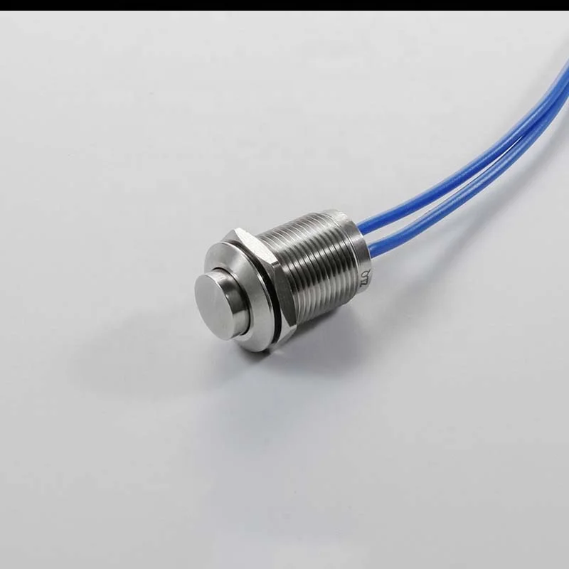 Wintai-tech China Momentary Metal Push Button IP68 Metal Push Button Switch 12MM NO LED Metal Push Button Switch Manufacturer