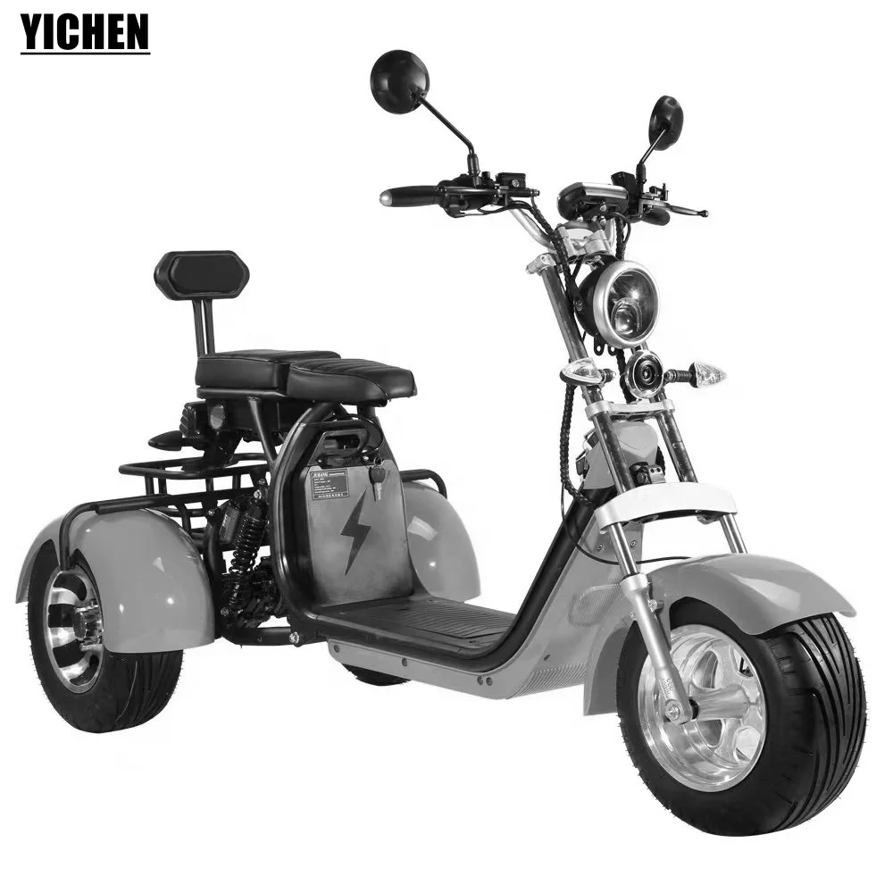 EU stock 100km 40ah Hulajnoga Elektryczna Skuter 45km/h Citycoco 2000w 3000 watt Motor Moped 3 Wheel Motorcycle Scooter Electric