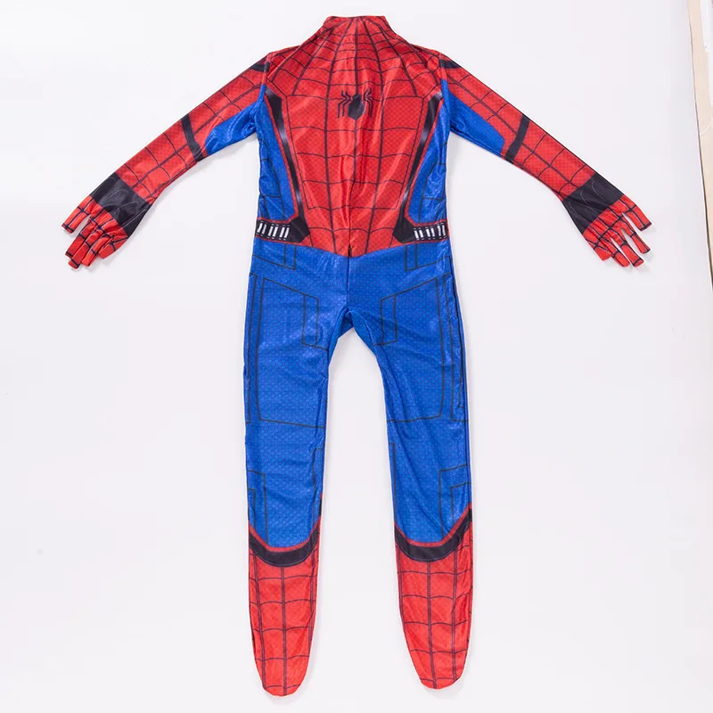 Red Spiderman Cosplay Costume for Children Clothing Sets Spider Man Suit