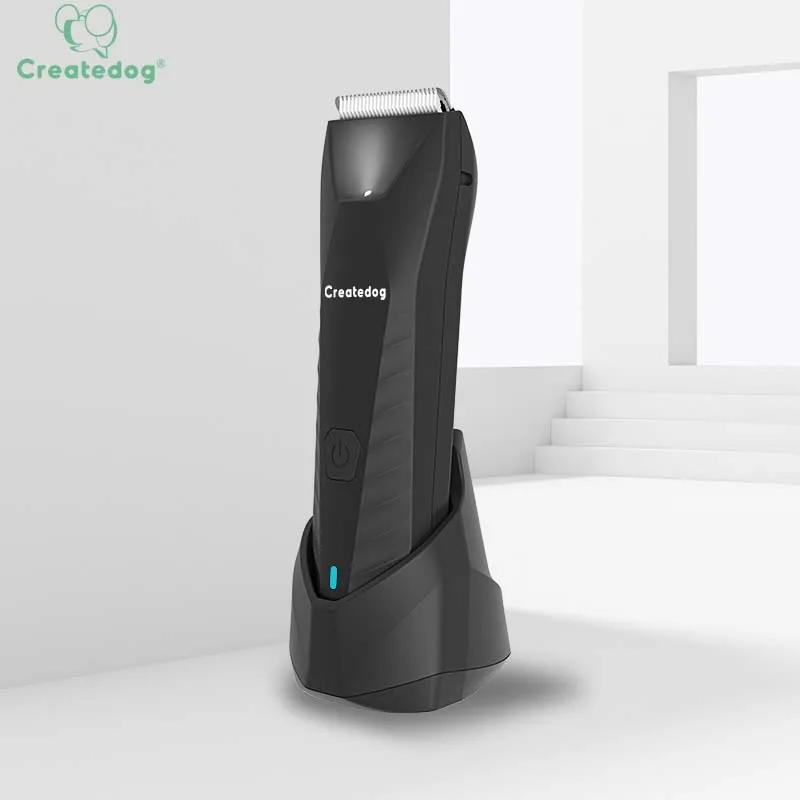 New Professional Skin Safe Rechargeable Manscaping Grooming Electric Clipper waterproof Body Groin Hair Trimmer