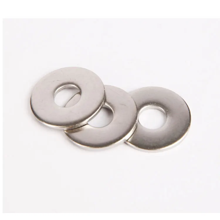 Carbon Steel Zinc Big Flat Washer High Quality Customized Stainless Steel Metal Flat Shim Washer