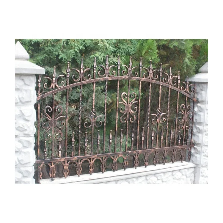 Ornamental steel grills fence design