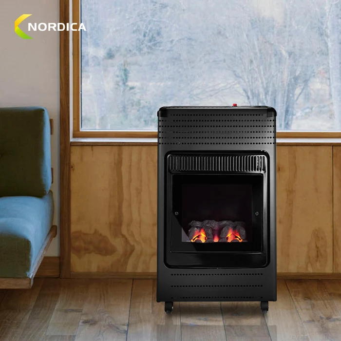Portable Heater Gas Heater battery Ignition Small Gas Indoor Heater