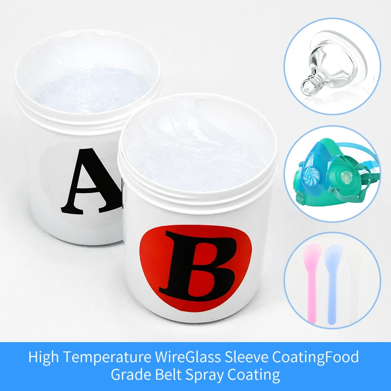 Factory Price Cheap 70 Shore A Liquid Silicone LSR Medical Food Grade Two Part AB Liquid Silicone Rubber