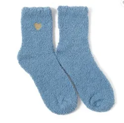 Winter Thicken Coral Velvet Fluffy Thermal Women Sleeping Socks Fashion Embroidery Love Heart Fuzzy Warm Women Socks