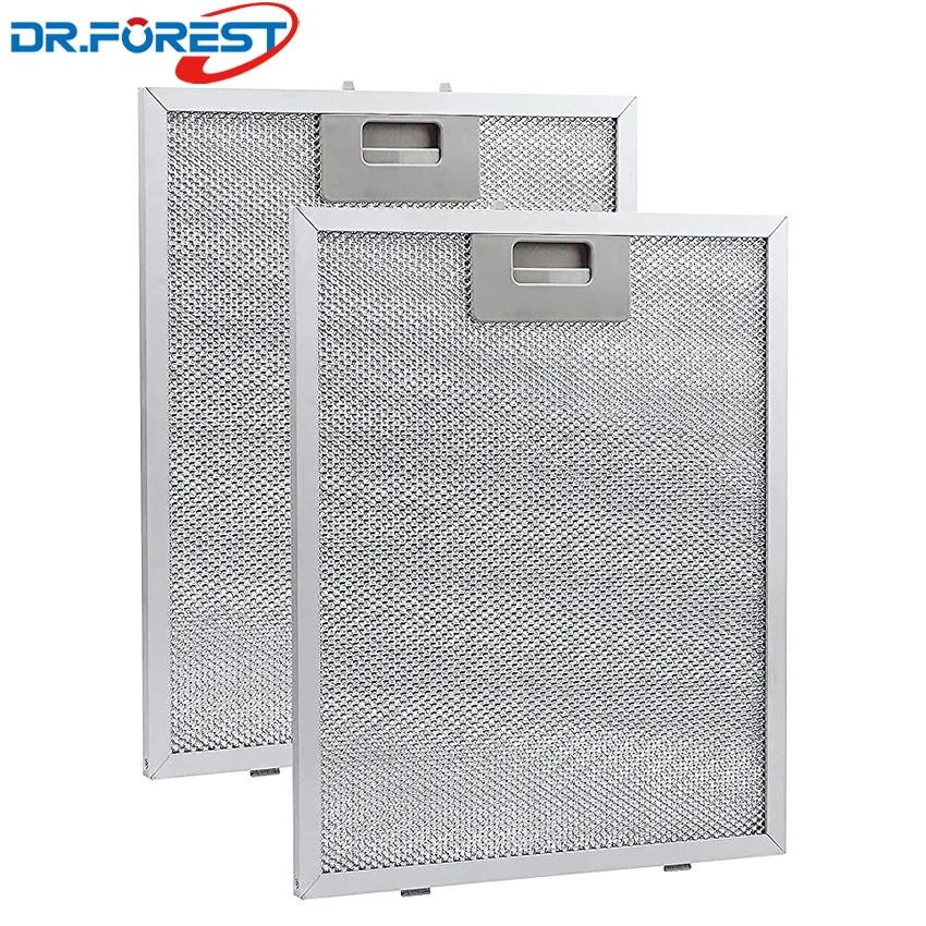 Hot Sale Premium Kitchen 3 4 5 Layers Cooker Hood Metal Grease Filter 335x275 mm