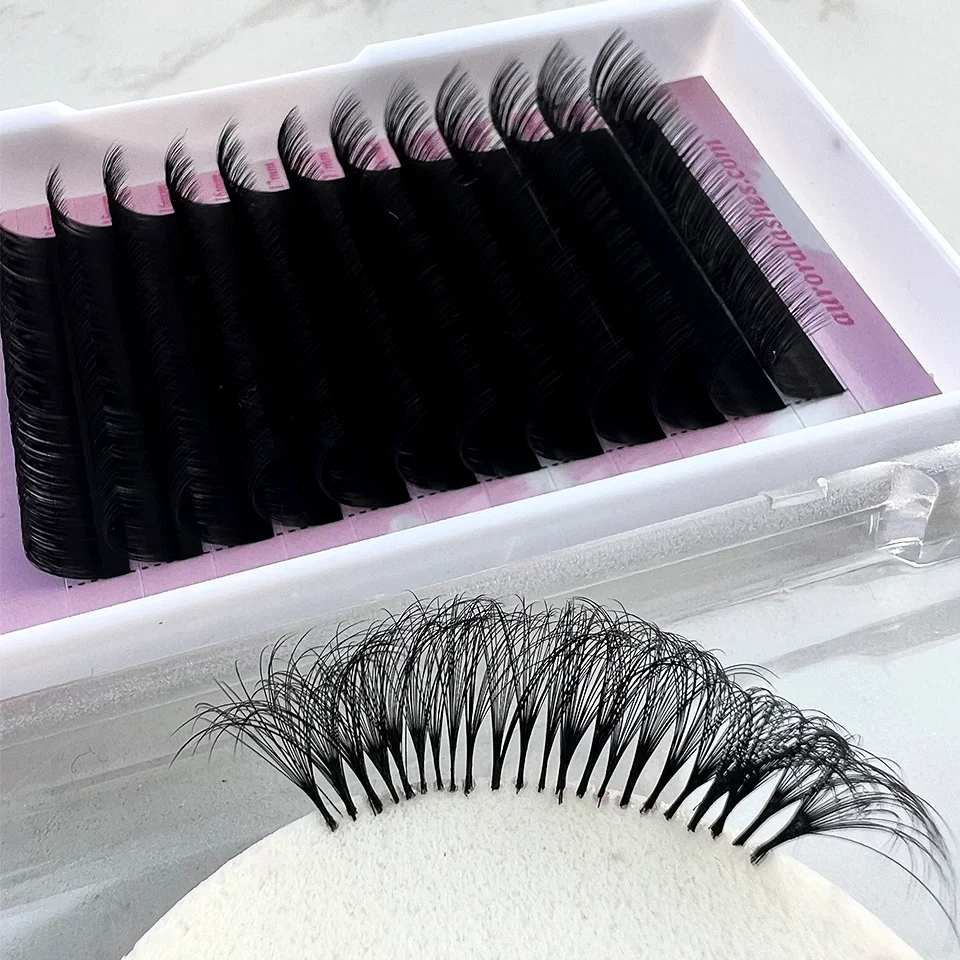 Matte Black Lash Trays Siberian Faux Mink Cashmere Individual Eyelash Extension Vendors 25mm Volume Las Supplies Lashextensions