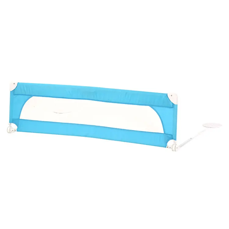 Baby Bed Rail Barrier Foldable Child Safety Fence Bed Side Barrier Guard For Kids Pink Wholesale