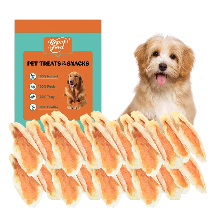 Chinese Factory Supplies Best Selling Pet treats Wholesale OEM ODM Products Rabbit Ear with Chicken