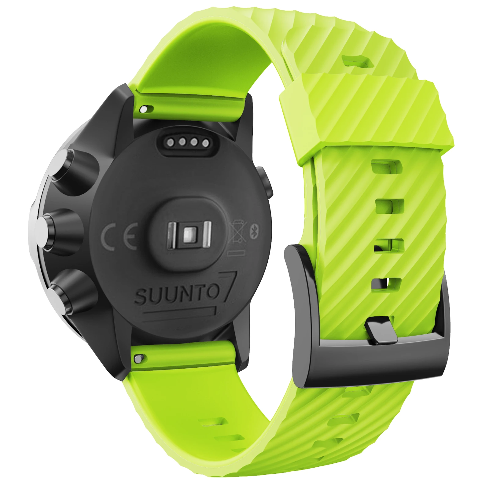 Новое поступление спортивный силиконовый цветной ремешок для часов Suunto 7 Смарт-часы
