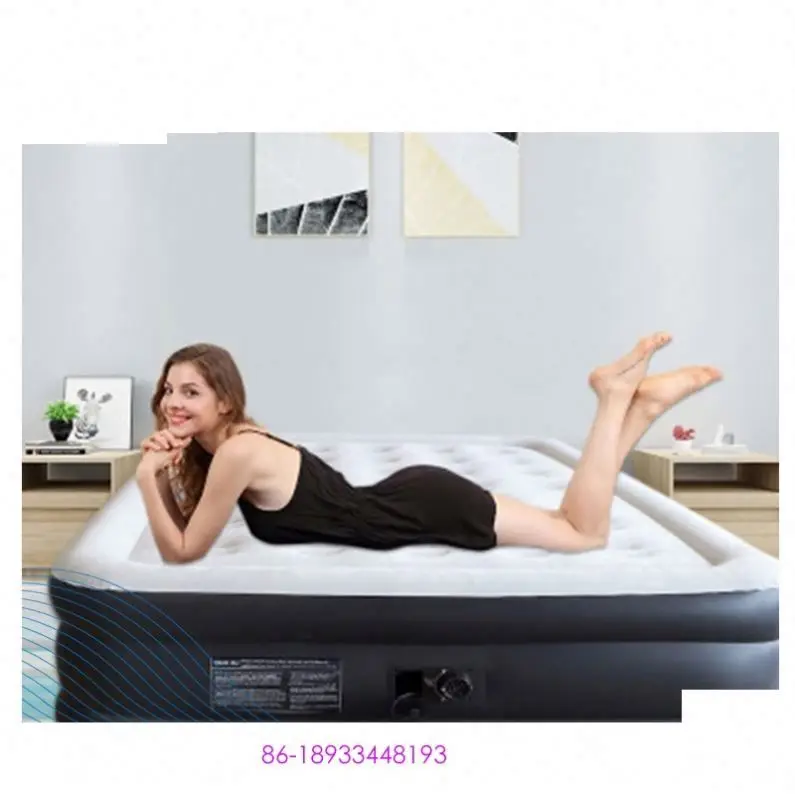 Надувной матрас нового дизайна, надувной матрас для отдыха на открытом воздухе из ПВХ, надувной матрас с насосом для путешествий