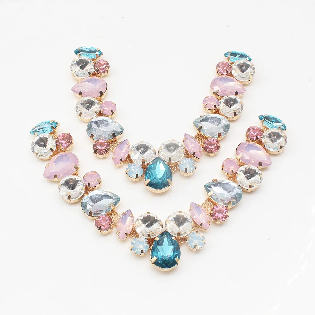 Sandal Decoration Shoe Buckle Shoe Ornament Decoration LSSD901 Wholesale Crystal Flip Flop Buckle Decoration Rhinestone Rings