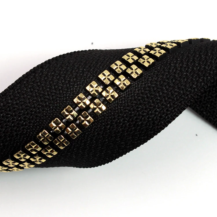 HVV special teeth black #5 low price long chain plastic zipper