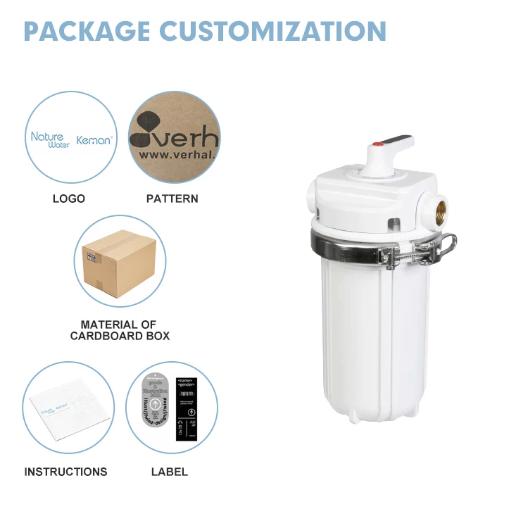 [NW-VA10C-2]  Universal pre-filtration water filter with high quality Water Prefilter Reusable Outdoor Household Pre-Filter