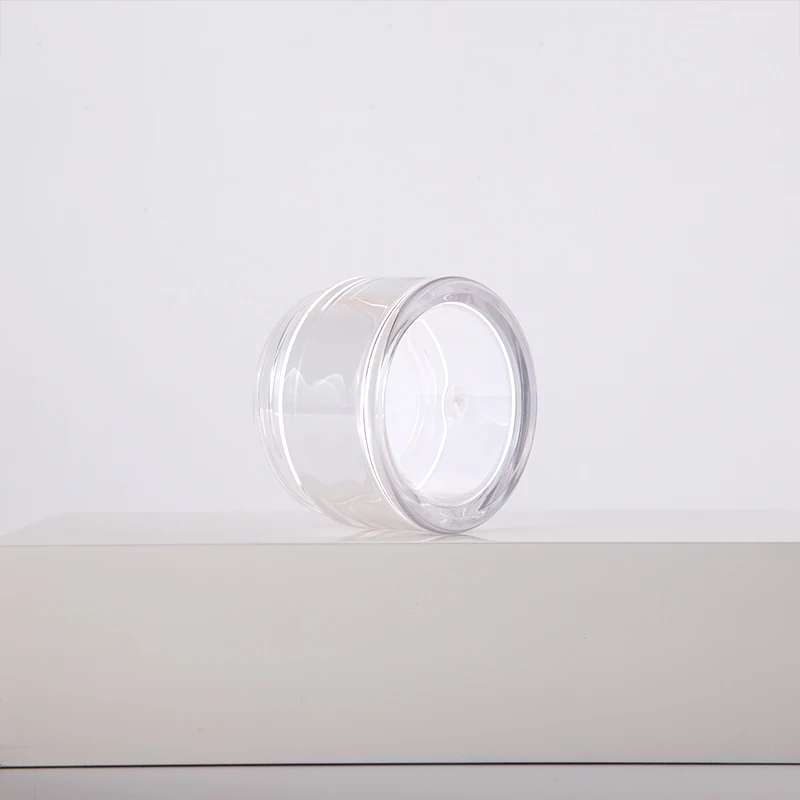 50g 100g 200g 250g 300g 400g 8OZ PETG Luxury Plastic Cosmetic Container Frost Cream Jar with pink lids for Acrylic Powder jars