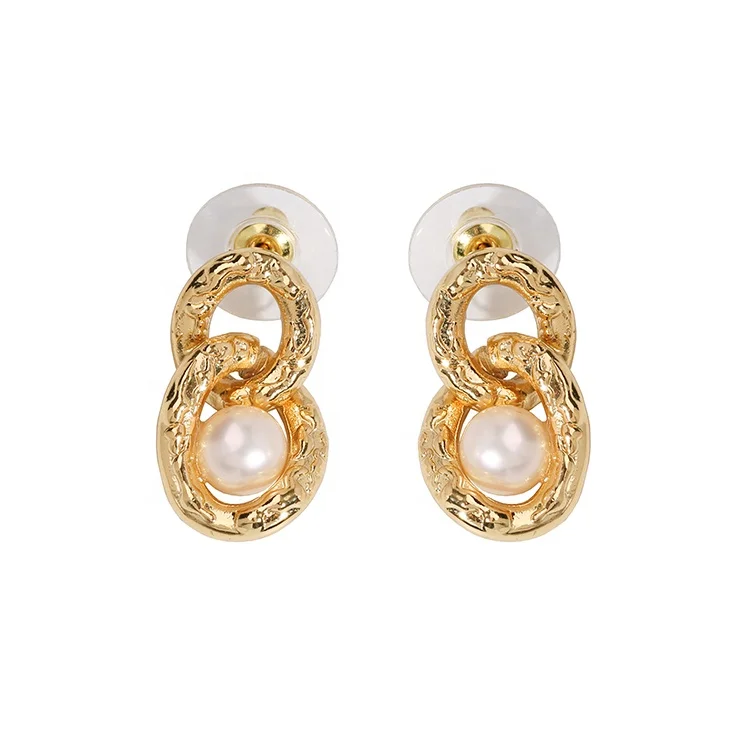 2021 New Natural Freshwater Pearl Drop Earrings For Women Dangle Earrings Female