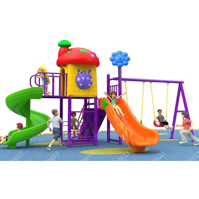 Child outdoor play ground playground equipment for indoor and outdoor