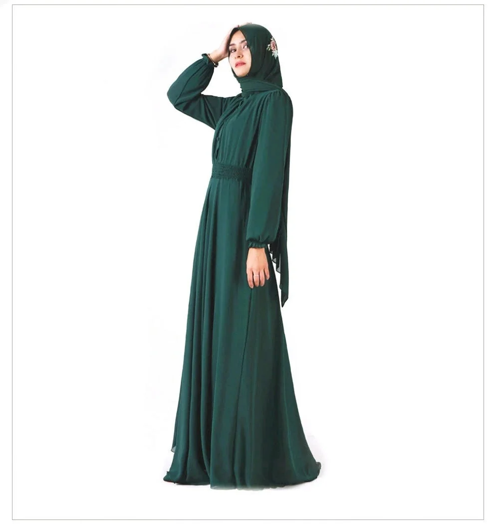 Wholesale Islamic Clothing Muslim Dress Abaya Fashion Lace Arabic Indonesia Abaya Long Sleeve Dresses For Muslim Women