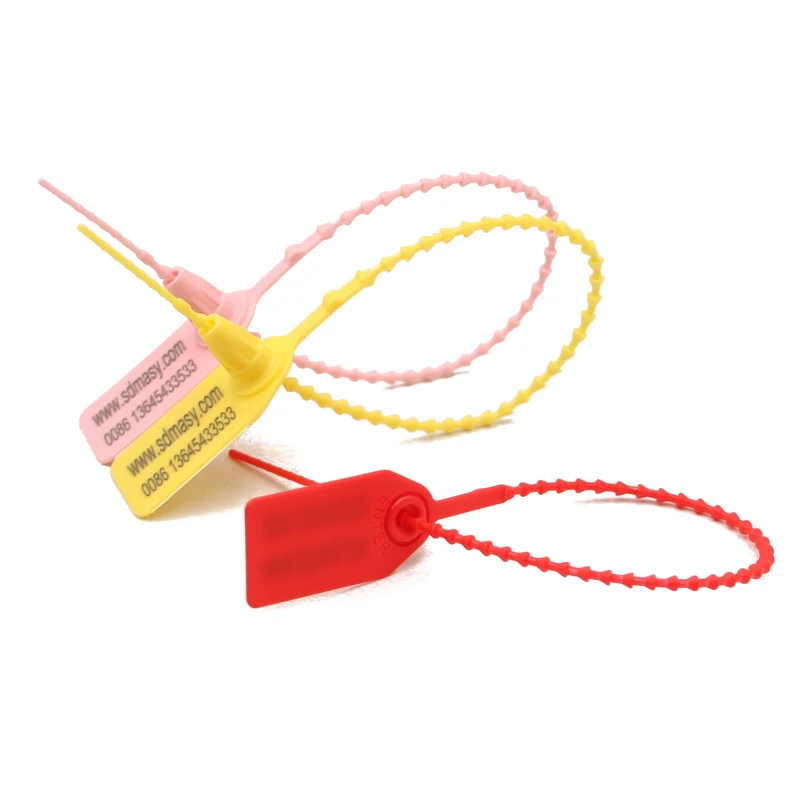 MA-PS 6059 adjustable security seal plastic seal for mail bag courier plastic seal