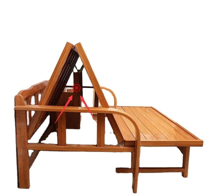 Best Sales High Quality Modern Design Assemble Easily Folding Bamboo Sofa Bed