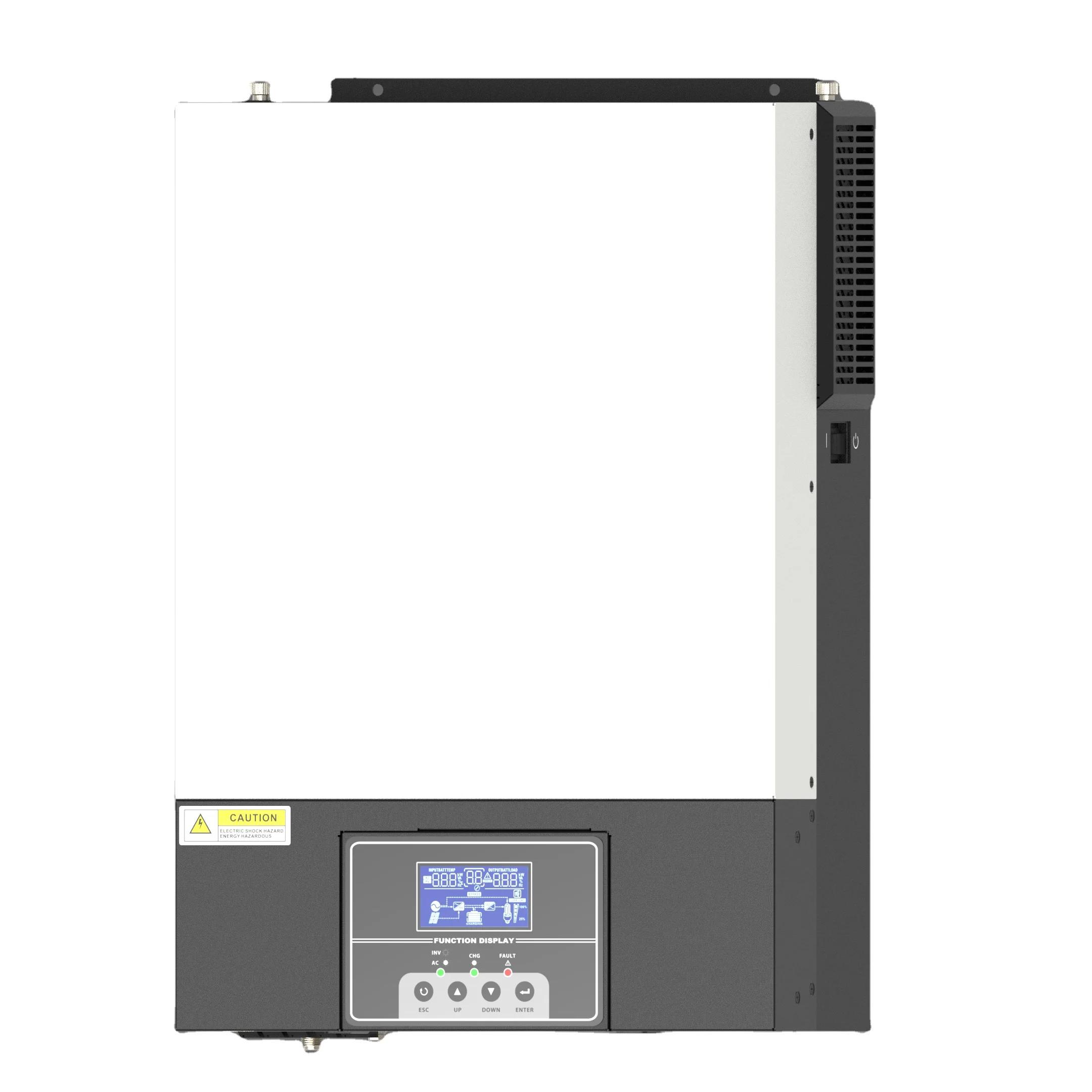 New Wall-Mounted Off Grid Power Converter Pure Sinewave 3.5KW 24V MPPT Solar Inverter Work with/without Batteries