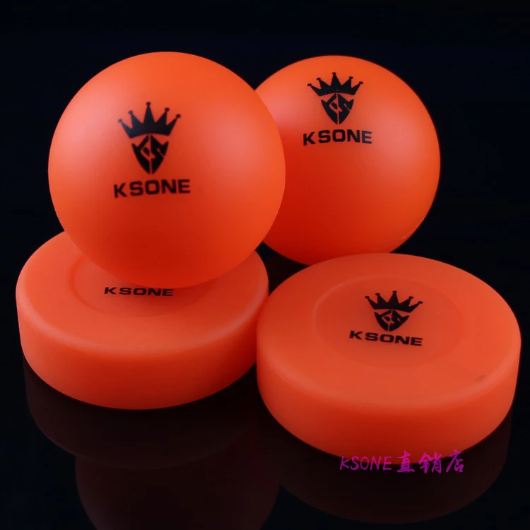 Hot sale Street puck polo floor outdoor and Indoor ice Round custom Hockey Ball