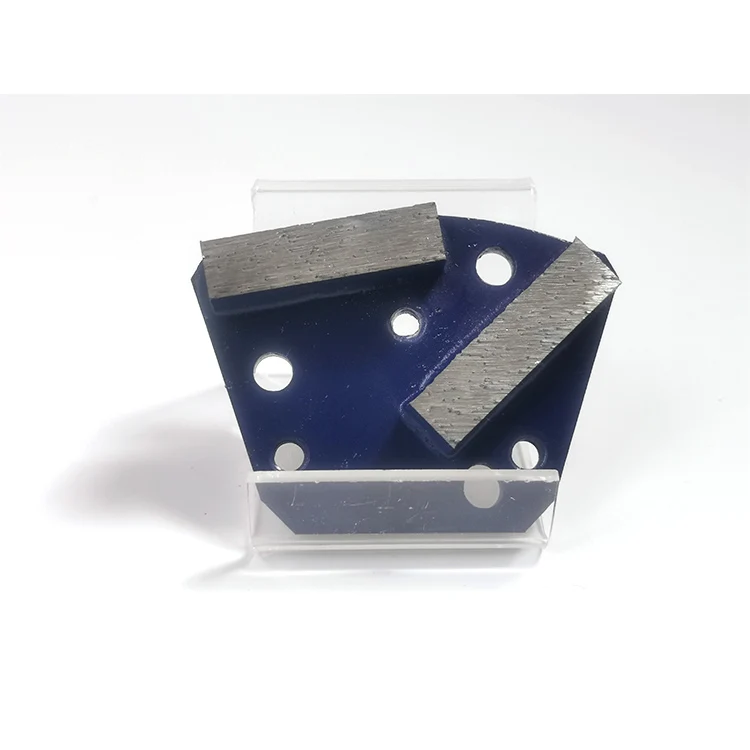 Factory Supply Fan Shaped Grinding Block Wear Resistant Grinding Plate for Hard Concrete