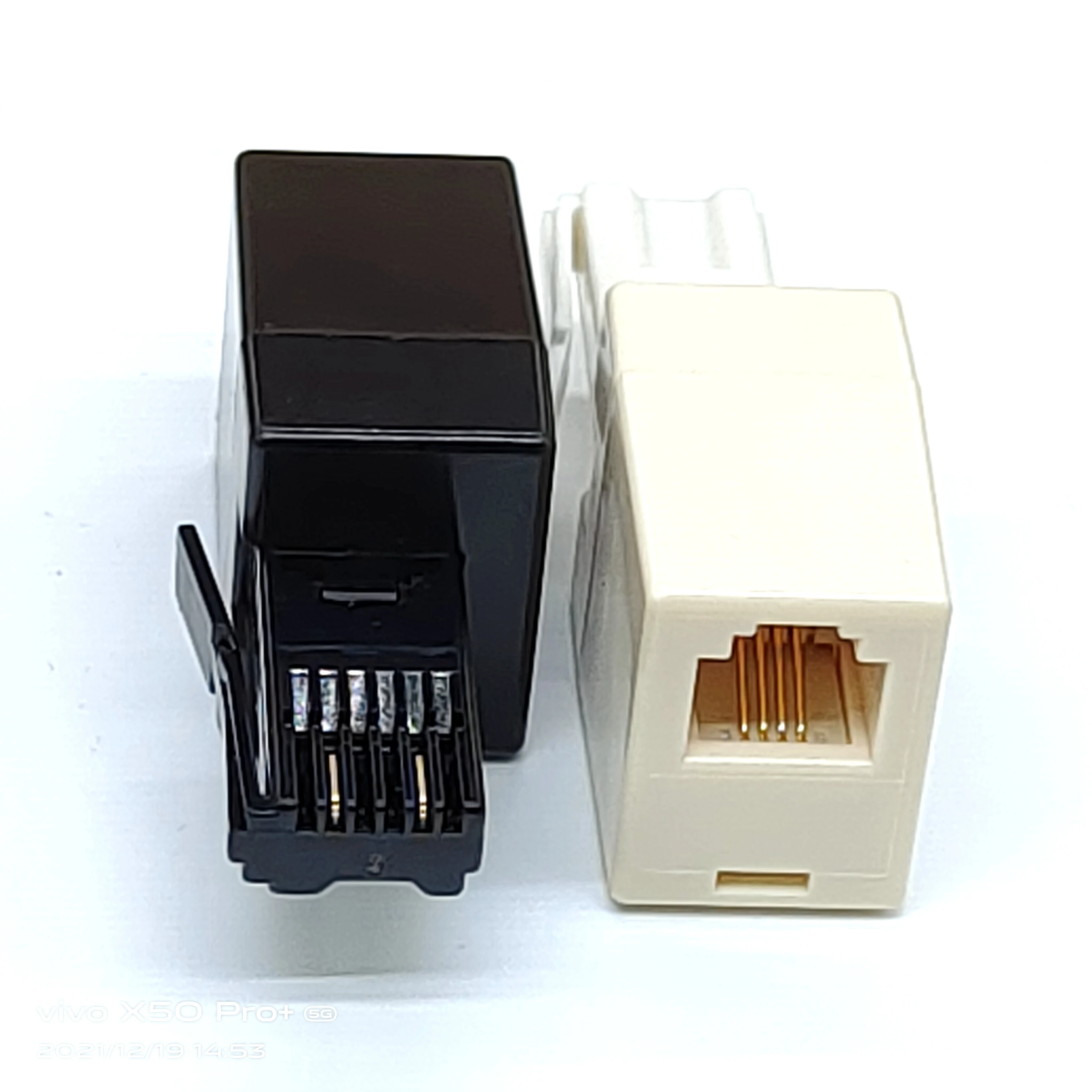 UK socket telephone plug RJ11 plug to Jack BT adapter