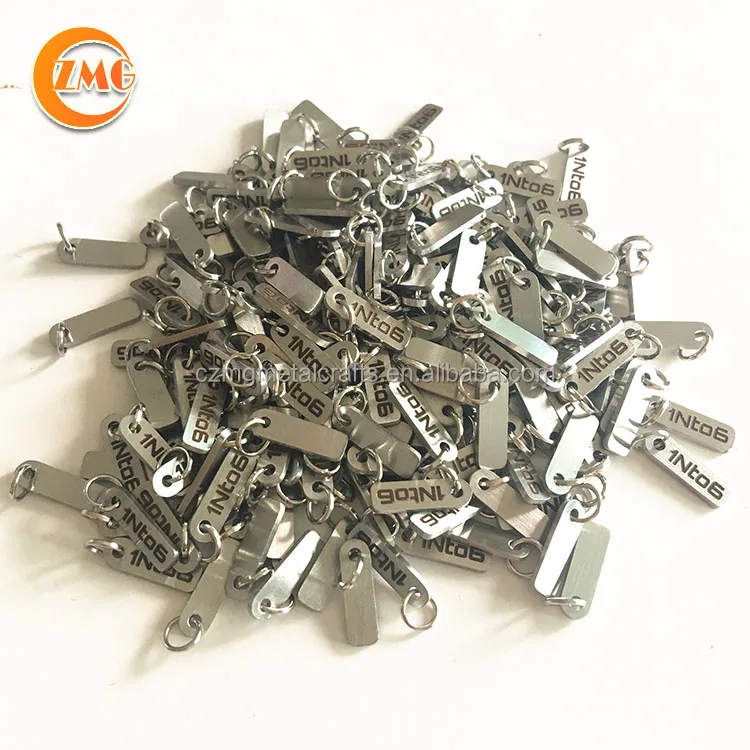 hot sale personalized engraved stainless steel jewelry tags