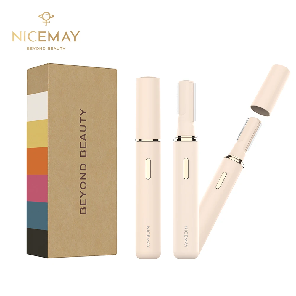 Hair Trimmer Rechargeable Razor Portable Electric Shaver Painless Hair Remover Device Facial Eyebrow Hair Remover