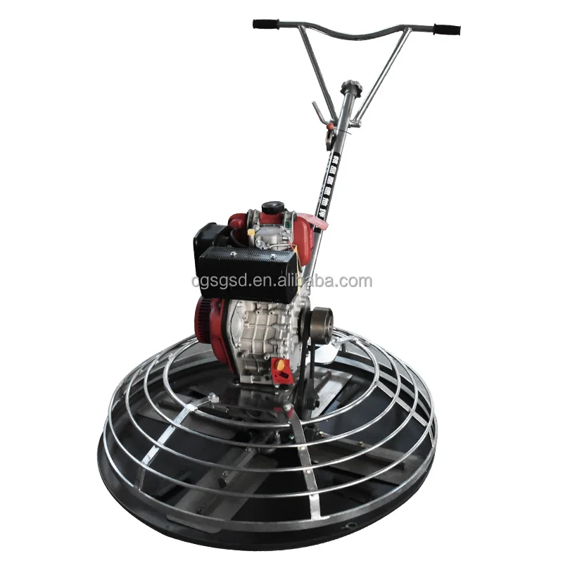 Gasoline kipper finisher handheld concrete power trowel