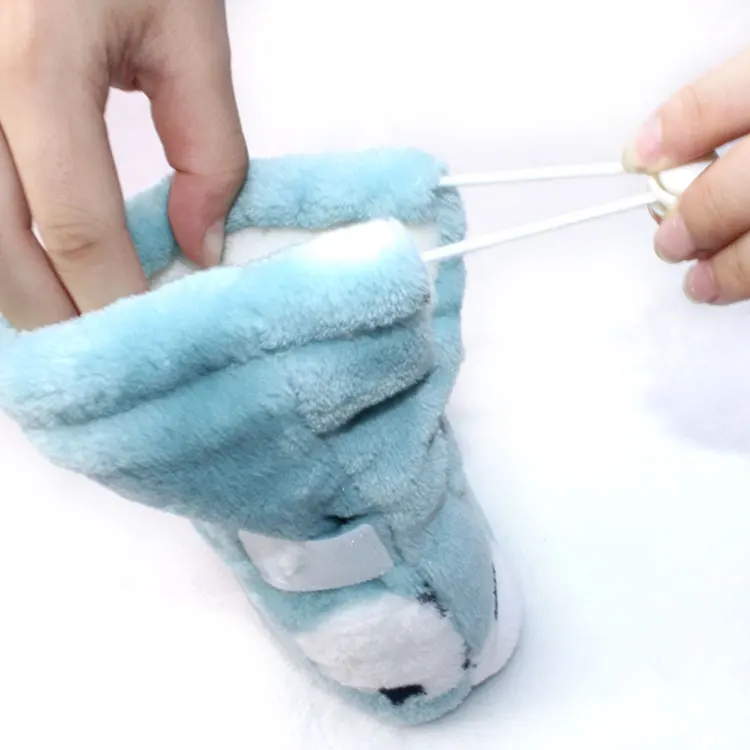 
Kid Boy Winter New Born Girl Casual Soft Warm Boots Factory Wholesale Cheap Baby Shoes 