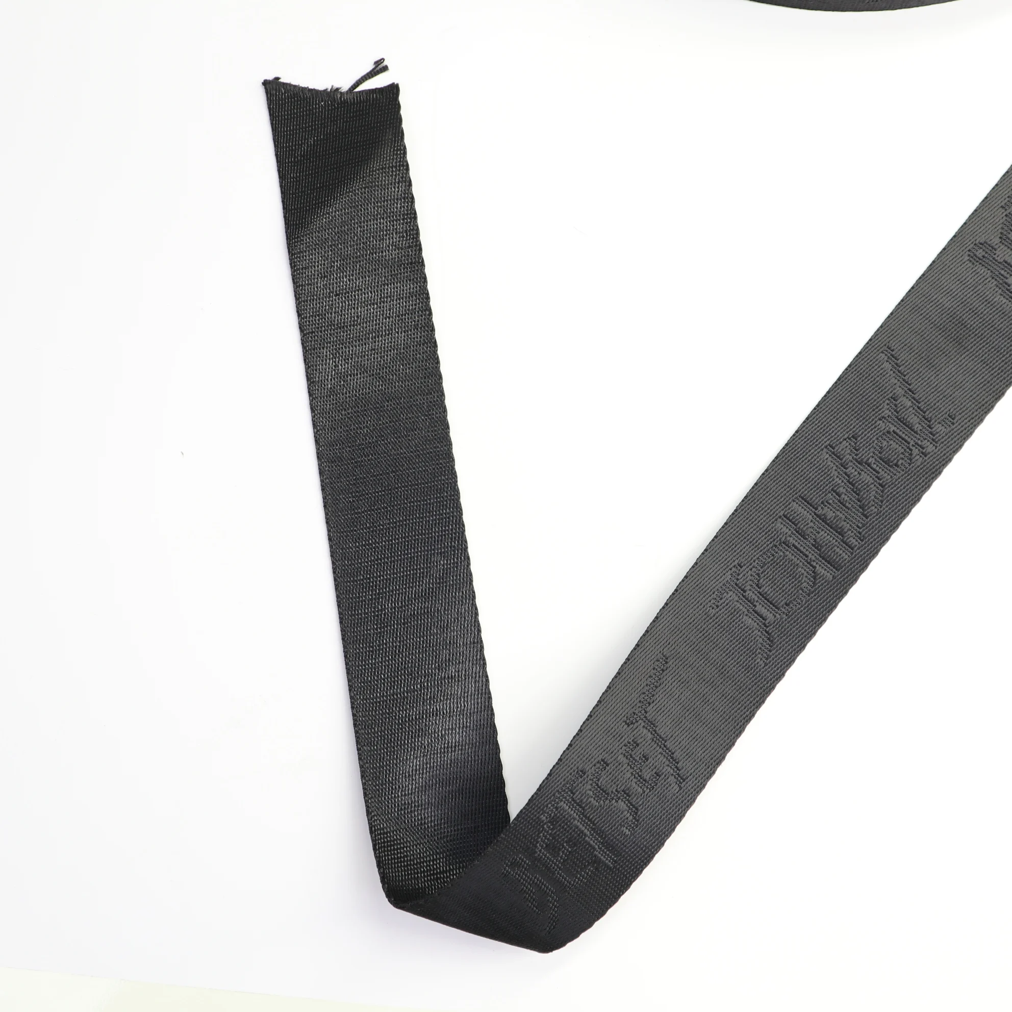 High quality customized logo woven pattern 20-50mm nylon webbing