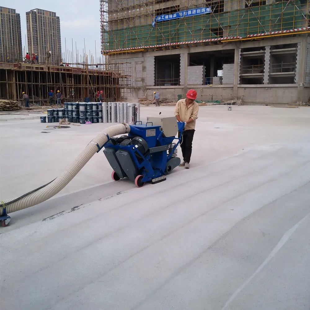 
Concrete and asphalt road wheel abrator shot blasting machine 