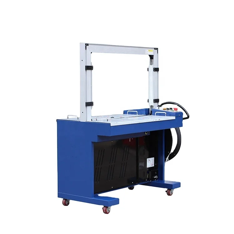 Wholesale Carton Box Packing Strap Binding Manufacturer Supplier Tabletop Pp Automatic Pallet Strapping Machine