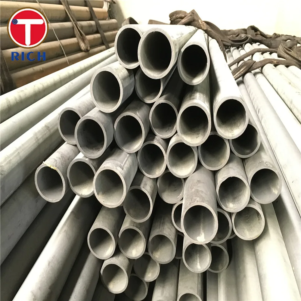ASTM A269 TP304 TP316 TP321 Stainless Steel Welded Tube For Boiler Heat Exchanger
