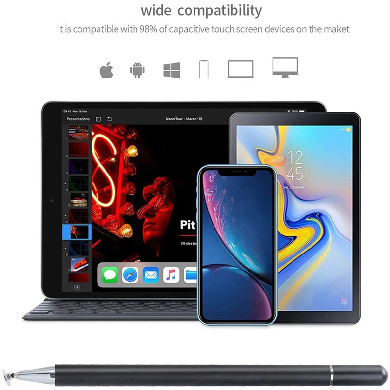 Universal Capacitive Touch Screen Digital Drawing Smartphone Touch Pen Pencil Promotional Bulk Stylus Pens For All Touchscreen