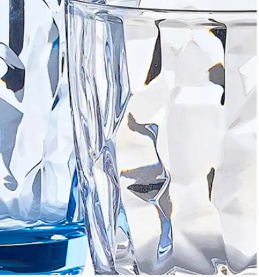 Premium Unbreakable plastic Drinking Glasses Plastic Tumblers Dishwasher Safe BPA Free Acrylic Juice Glasses Highball Glasses