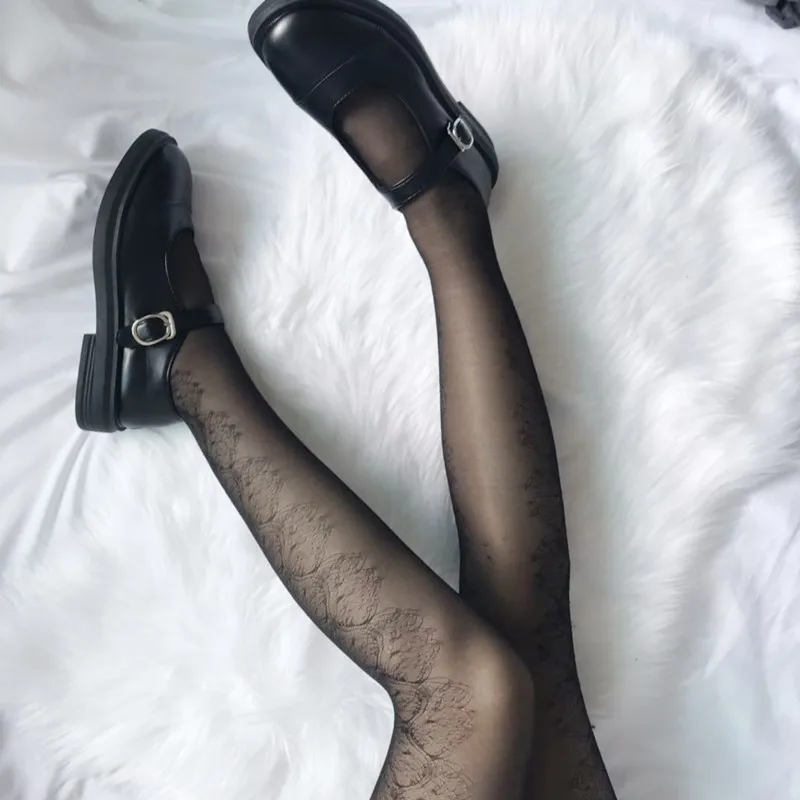 
Velsatis Fashion Sexy Lace Printed Body Stocking Girl Custom Tights Pantyhose Hosiery 