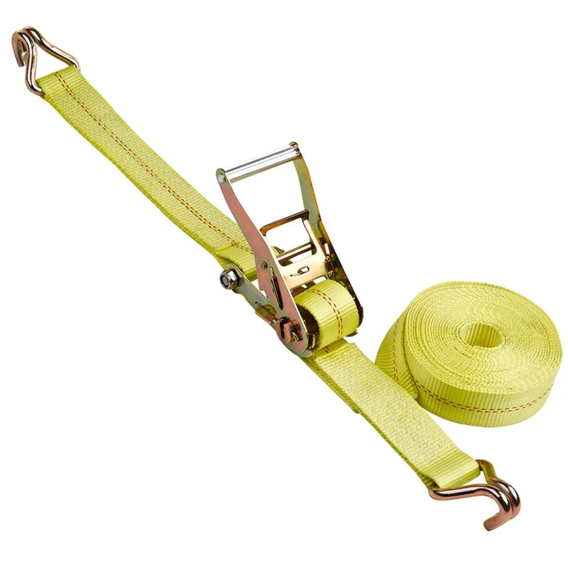50mm 5000KG Heavy Duty Ratchet Tie Down Strap Polyester Ratchet Tie Down Straps