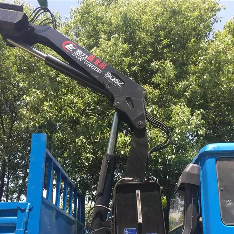 High Quality 4*2 LHD RHD 3.2 Ton Folding Arm Mobile Hydraulic Crane Truck, Crane With Truck, 3200kgs Lifting Cranes for Sale