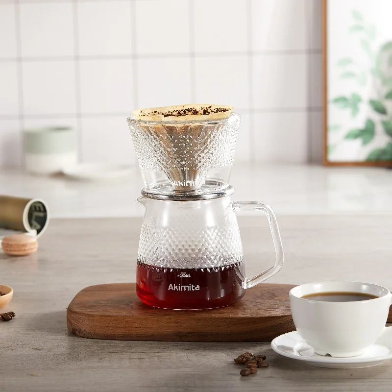 Large Single Hole Brewing Pour over Hand drip Filter 500ml Coffee Filter Cup