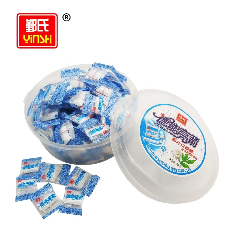 Top Manufacturer Custom Mint Fruit Flavor Tablet Chewing Gum for Breath Fresh